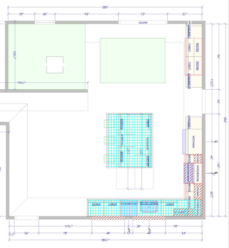 Floorplan for DIY kitchen install